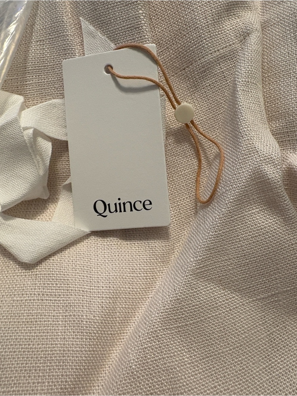 Quince European Luxe Heavyweight Linen Curtain Sand  various sizes